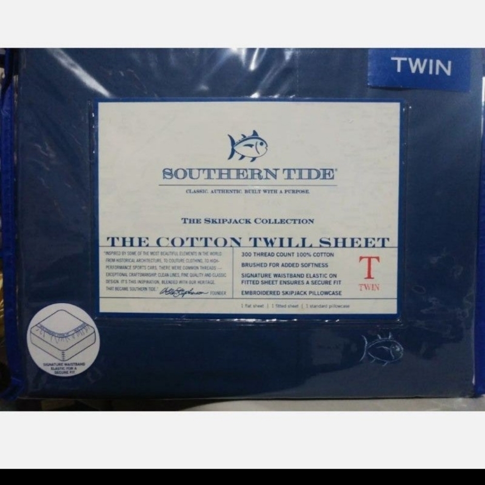 New Southern Tide 4 Twin Size Sheet Sets 300 Thread count - Picture 6 of 10